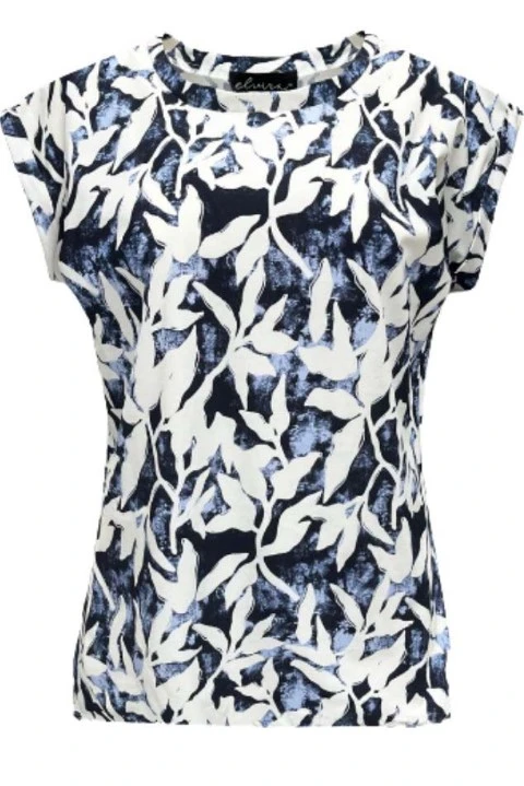 Elvira casuals dames blouse korte mouw
