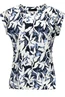 Elvira casuals dames blouse korte mouw