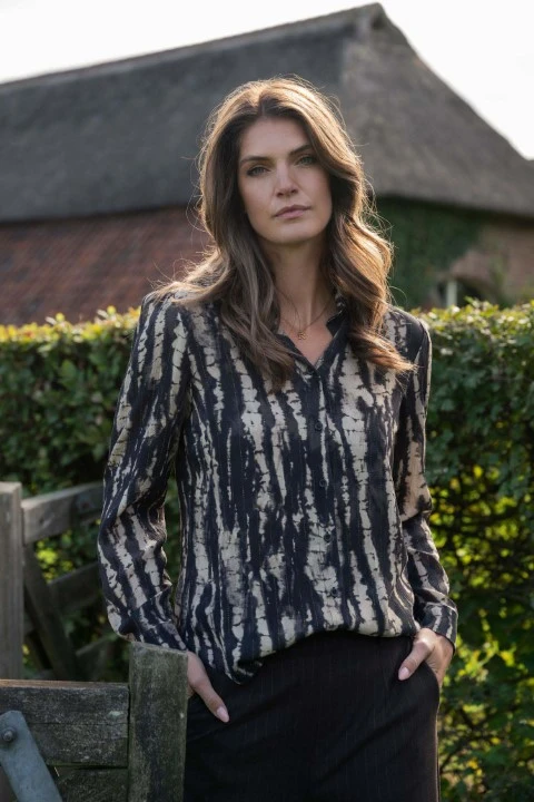 Elvira casuals dames blouse lange mouw