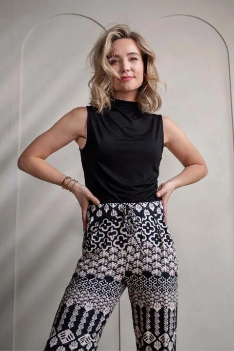 Elvira casuals dames broek lang