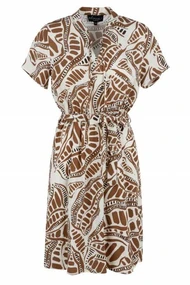 Elvira casuals dames jurk korte mouw