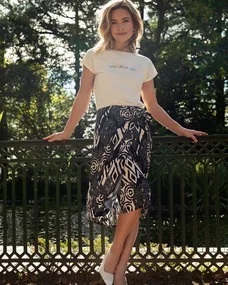 Elvira casuals dames rok midi