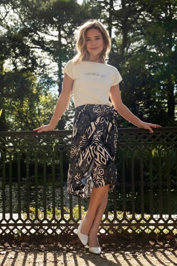 Elvira Overslaglook met Glansaccent 