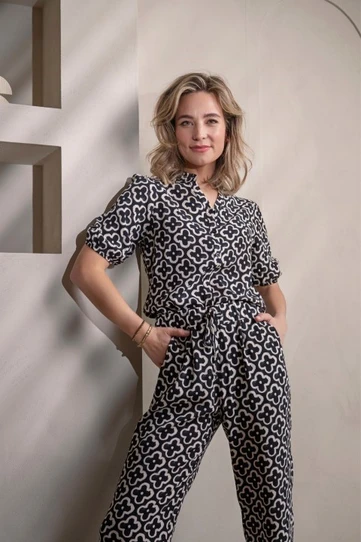 Elvira Suus Set met All-over Print