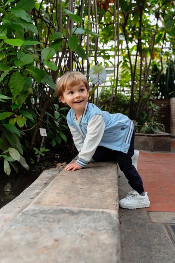 FLINQ baby jongens look met jasje, T-shirt en broekje 