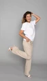 Gafair jeans dames broek flair