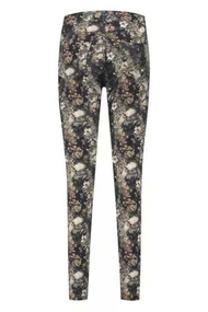 Gafair jeans dames broek flowers