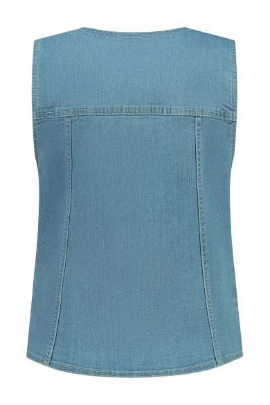 Gafair jeans dames denim gilet