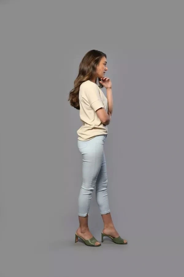 Gafair jeans dames kuitbroeken Jasmin