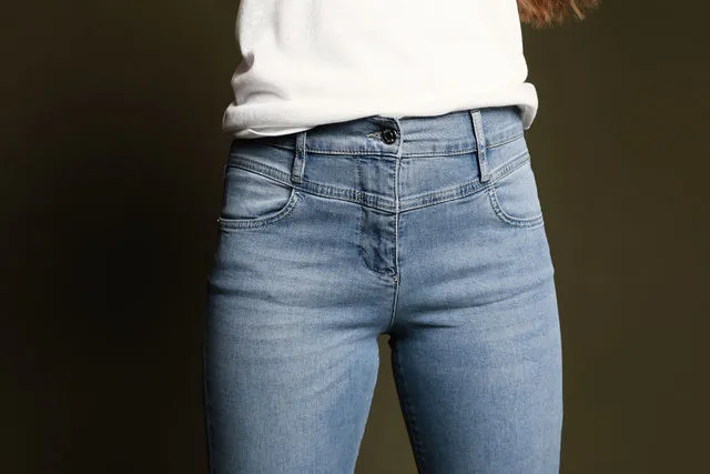 Gafair jeans dames kuitbroeken