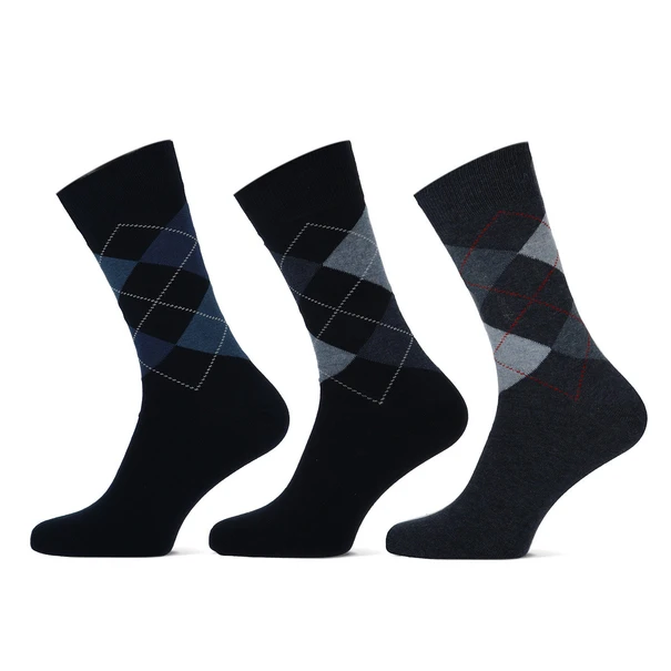 Heren 3 pack ruit