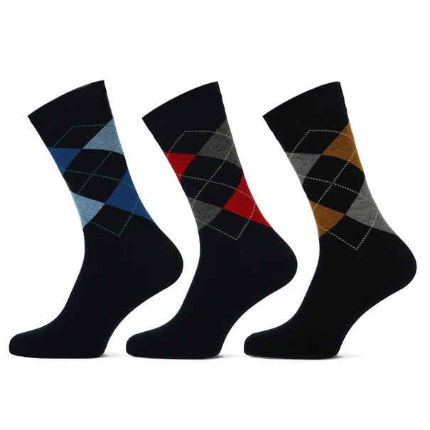 Heren 3 pack ruit