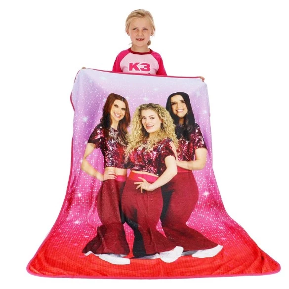 K3 blanket glitter girls
