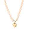 Kralen ketting hartje