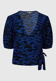 Lizzi Lou Dames Overslag Blouse Wrap