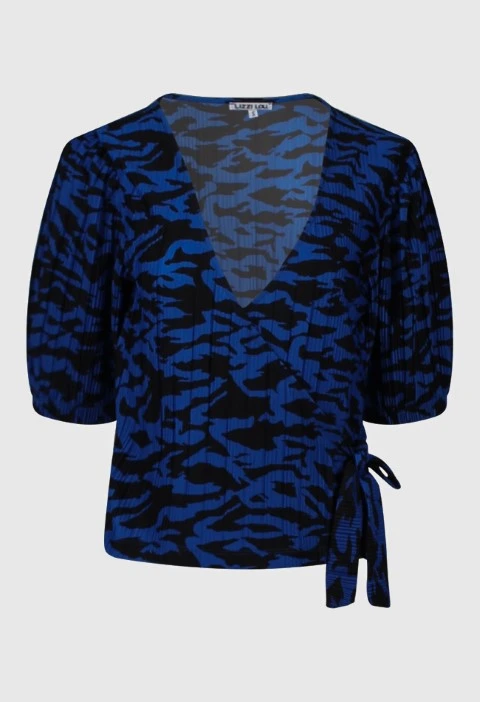 Lizzi Lou Dames Overslag Blouse Wrap