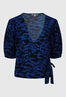 Lizzi Lou Dames Overslag Blouse Wrap
