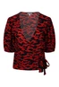 Lizzi Lou Dames Overslag Blouse Wrap