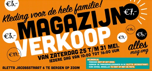 Magazijnverkoop 2024Z