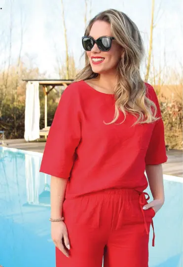 Moderne Enjoy Look in Soepelvallende Stof