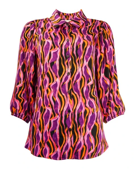 NED dames blouse lange mouw