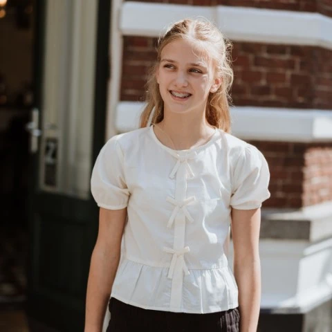 No Way Monday meisjes blouse