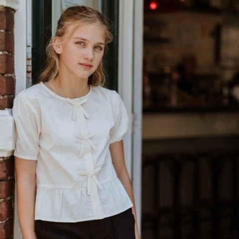 No Way Monday meisjes blouse