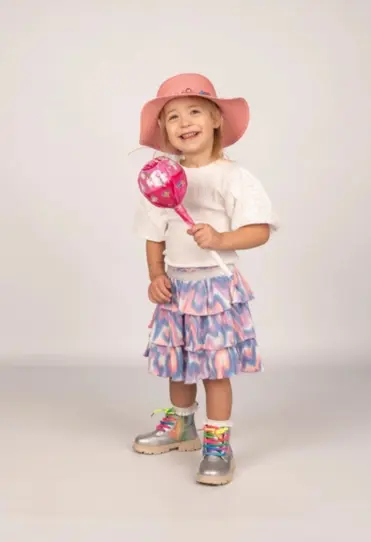 Persival Meisjeslook – Elegant Shirt en Plissé Rok