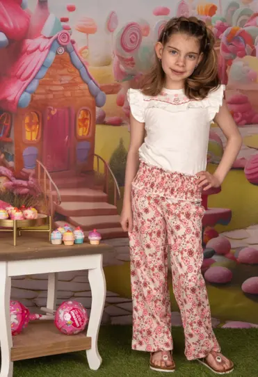 Persival Meisjeslook: Speelse Ruches & Luchtige Bloemenprint