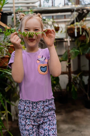 Persival Zomerbloemen Look met Crochette T-shirt en Crinkle Broek 