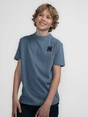 Petrol jongens shirt korte mouw