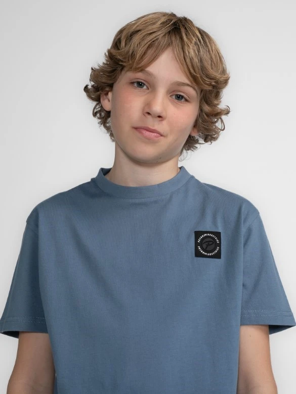 Petrol jongens shirt korte mouw