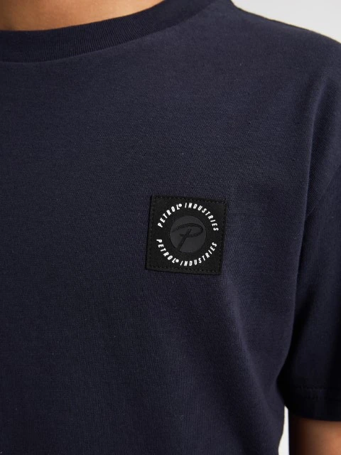 Petrol jongens shirt korte mouw