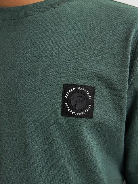 Petrol jongens shirt korte mouw