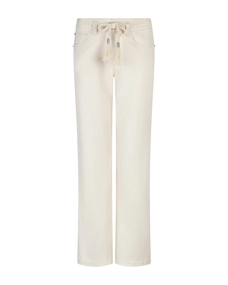 Red button dames broek