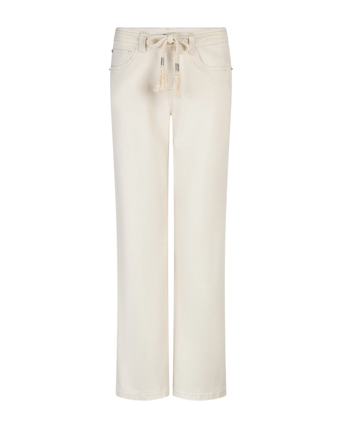 Red button dames broek