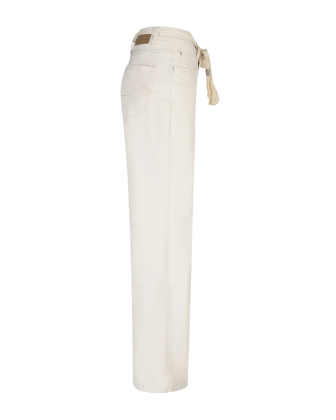 Red button dames broek