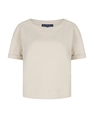 Red button dames scuba shirt