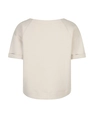 Red button dames scuba shirt