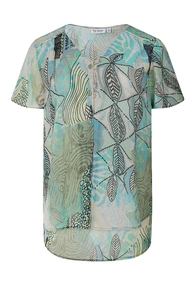 SoSoire dames blouse korte mouw