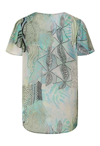 SoSoire dames blouse korte mouw