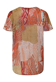 SoSoire dames blouse korte mouw