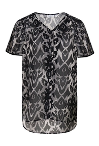 SoSoire dames blouse korte mouw