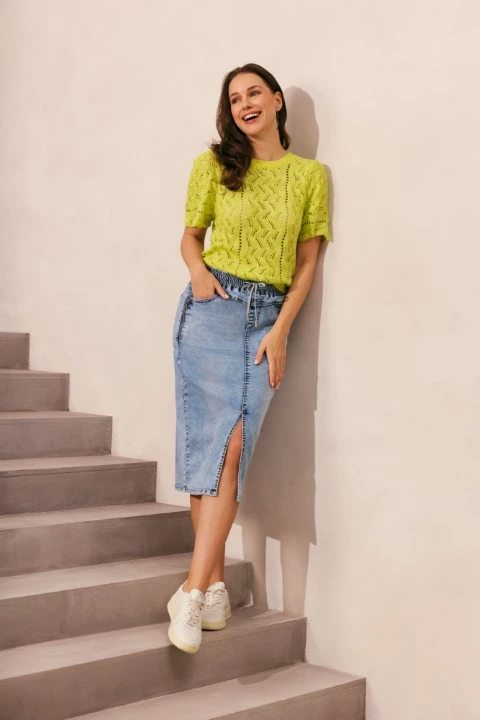 SoSoire dames jeans rok Davina