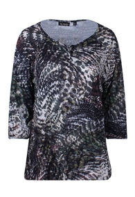 SoSoire dames shirt 3/4 mouw
