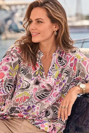Speelse Violetta Look