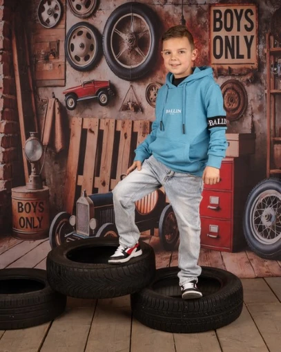 Stoere Ballin x Ravagio Jongens Look 