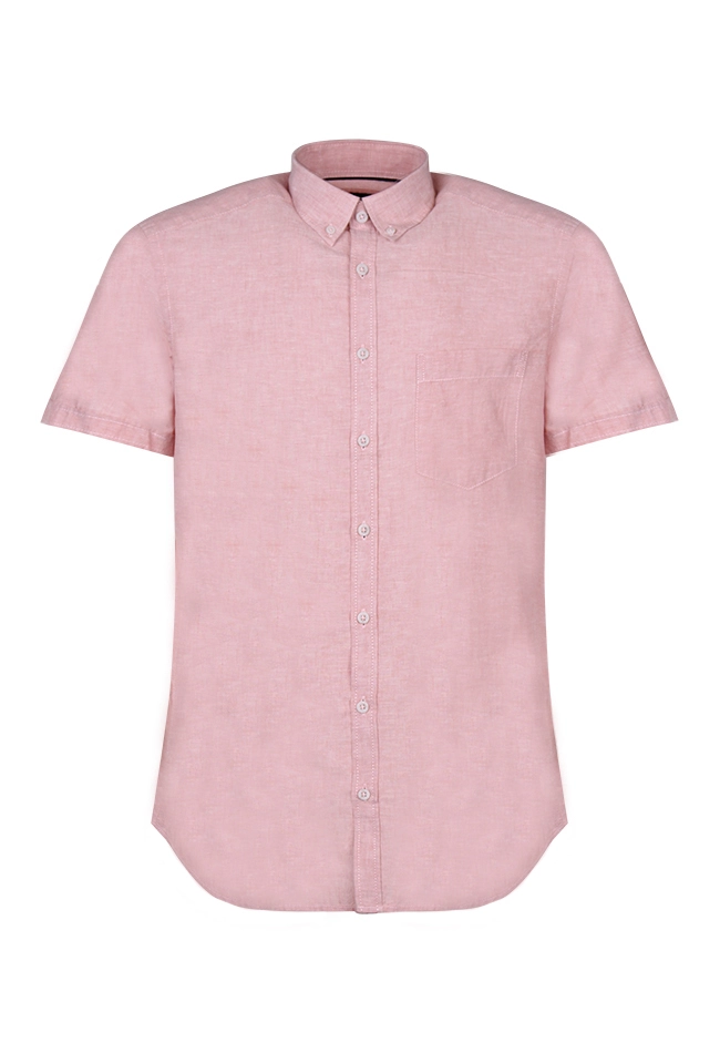 Oud roze overhemd 2025 heren