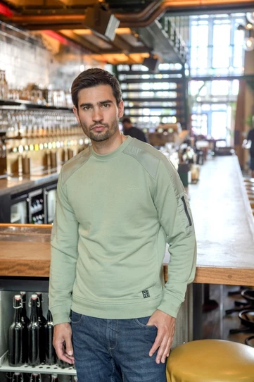 Stonecast Heren Sweater Ruben en Jeans Dave