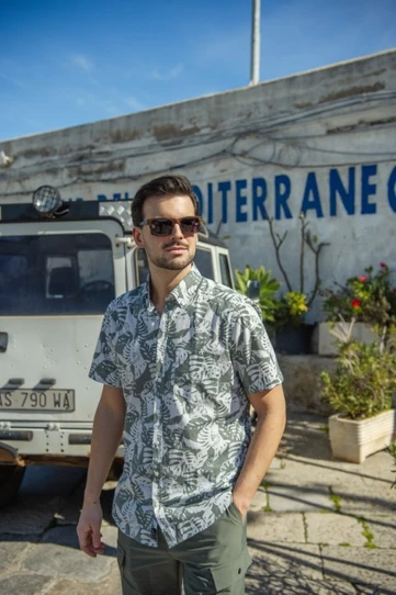 Stonecast Herenlook met Overhemd en Short